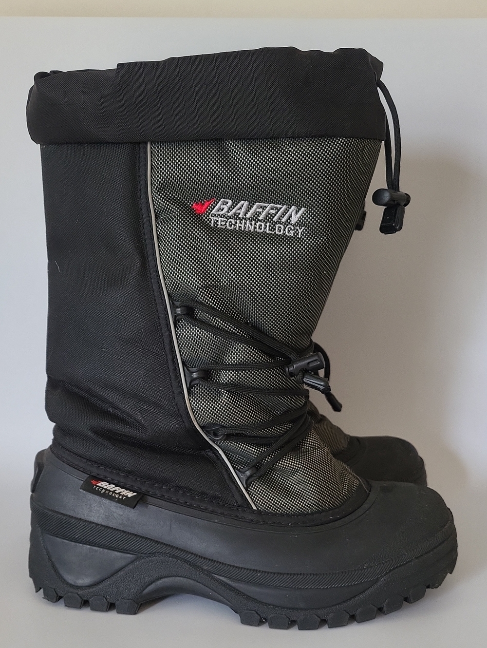Baffin Snogoose Women's Winter Boots - Black/Grey - Waterproof Made In CANADA